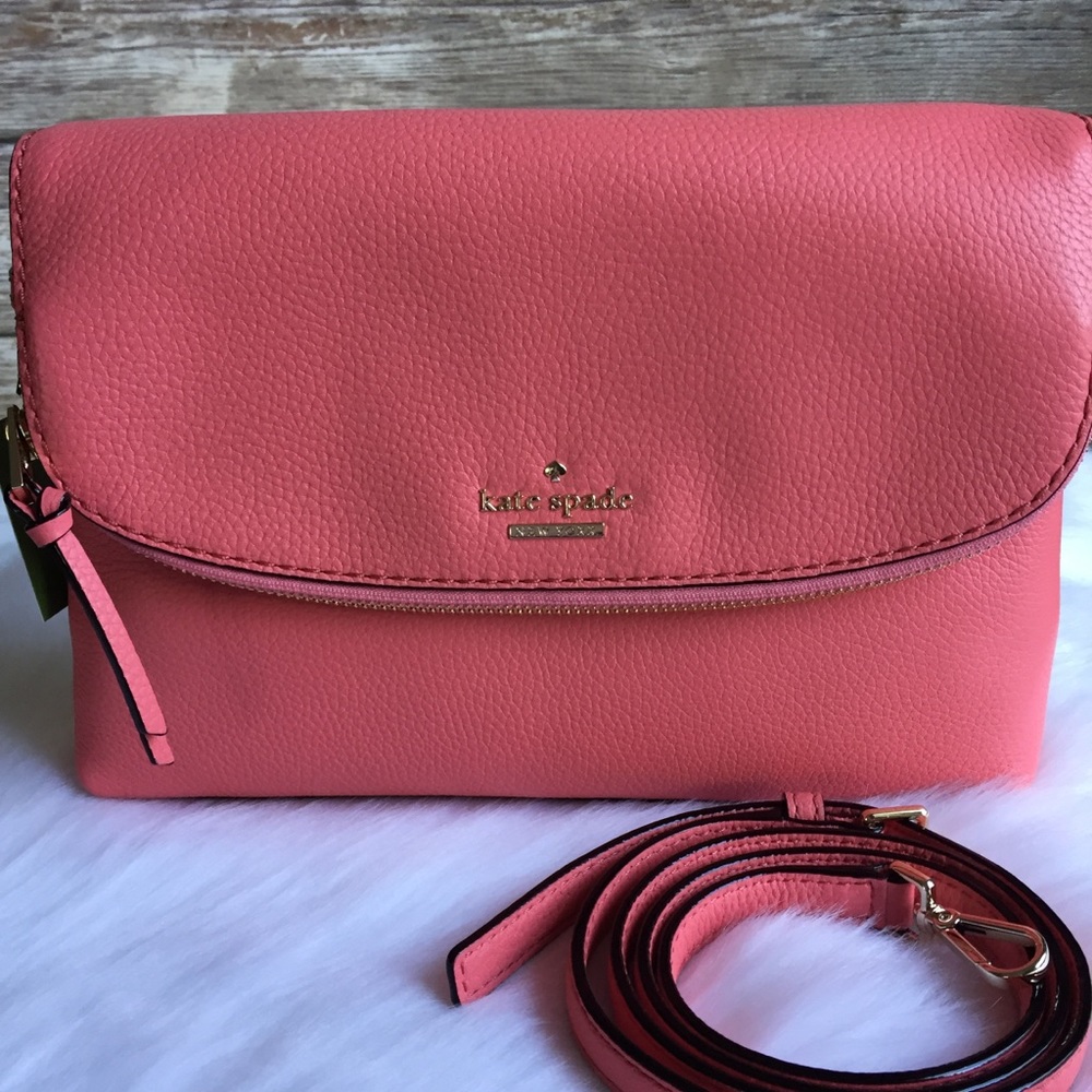 Kate spade Jackson street harlyn bag coral pebble - Picture 2 of 7